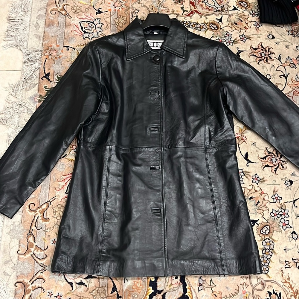 Leather jacket
